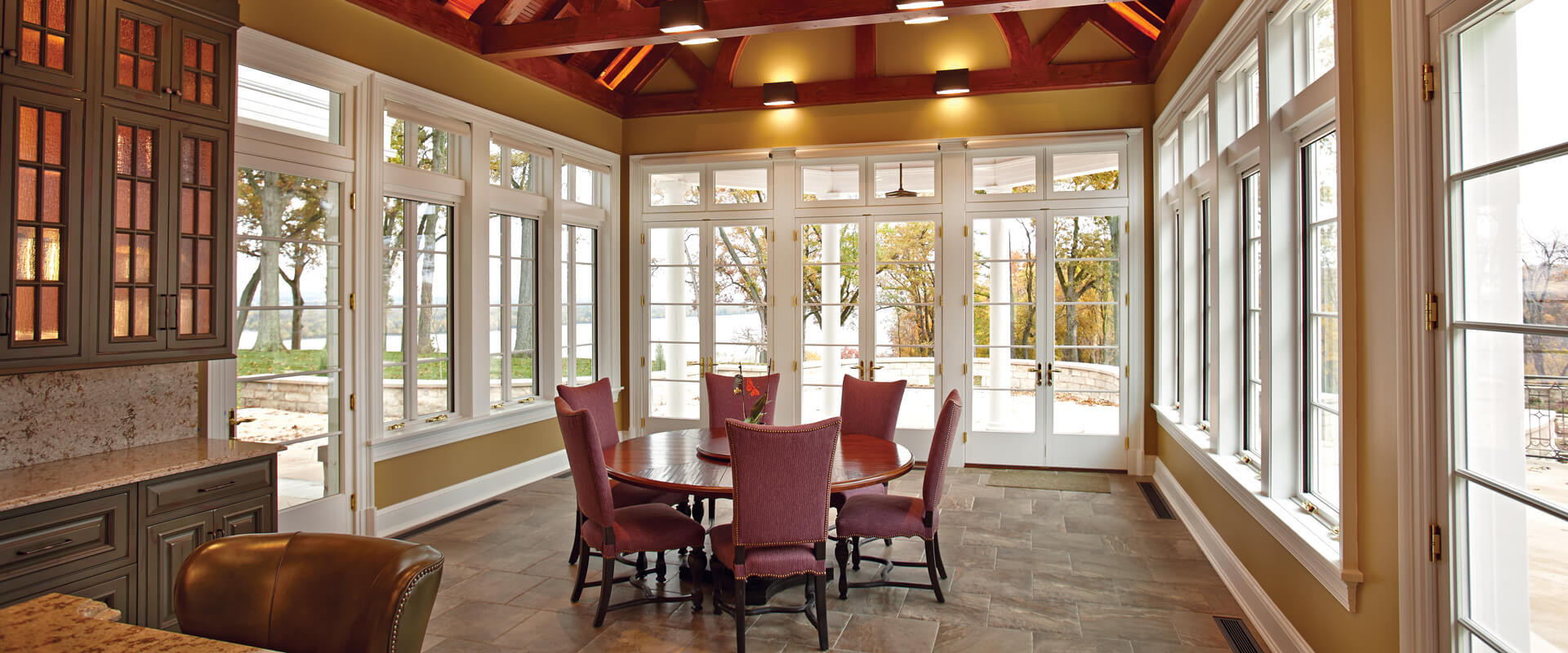 Ultra Swinging Patio Doors Interior