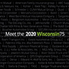 Wisconsin 75 2020 Program: Past, Present, and Future of Wisconsin
