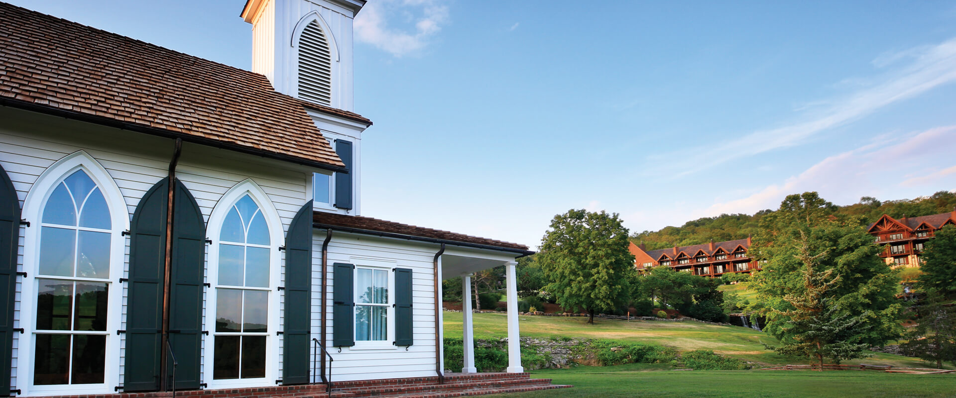 Heritage Old World Classic Double Hung with Gothic Top Radius, chain and pulley operation church interior