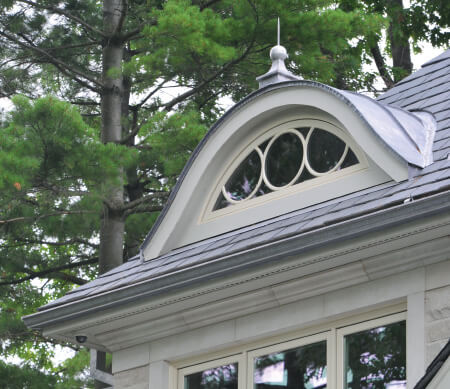 Ultra Series custom semi-circle radius window