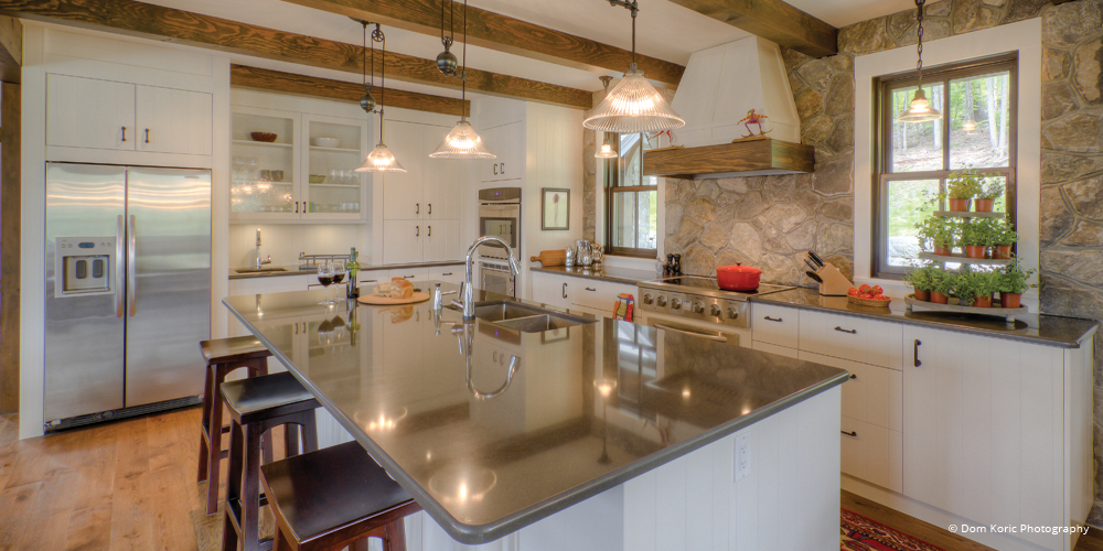 Ultra Series Sterling double hung  Coffee Bean stained interior, Pine