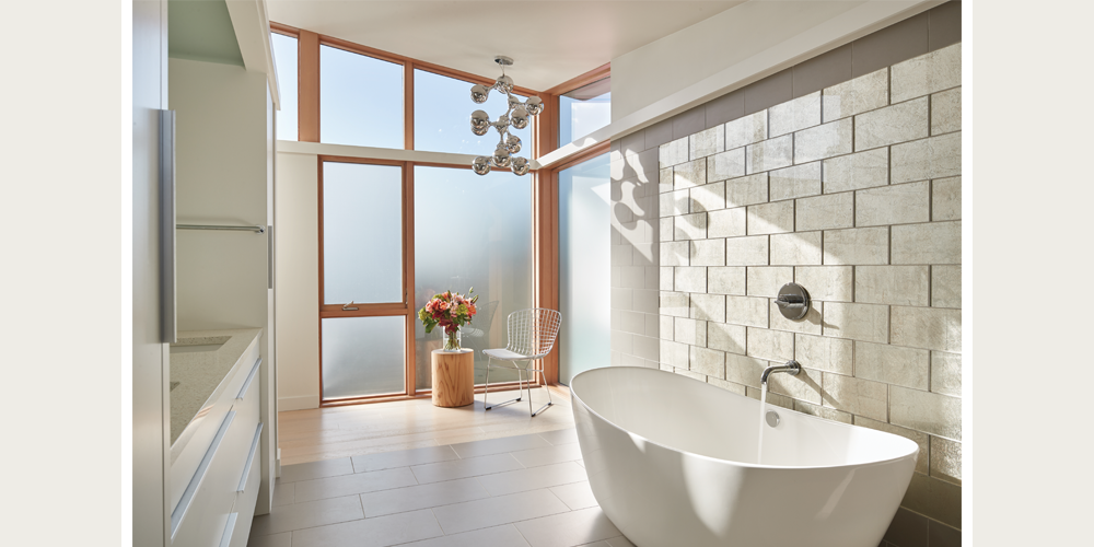 VistaLuxe WD LINE casement with Satin Nickel hardware