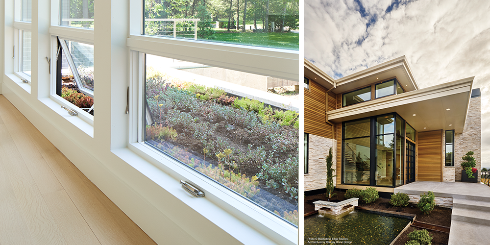 Forgent® Series casement, picture, and geometric direct set  windows