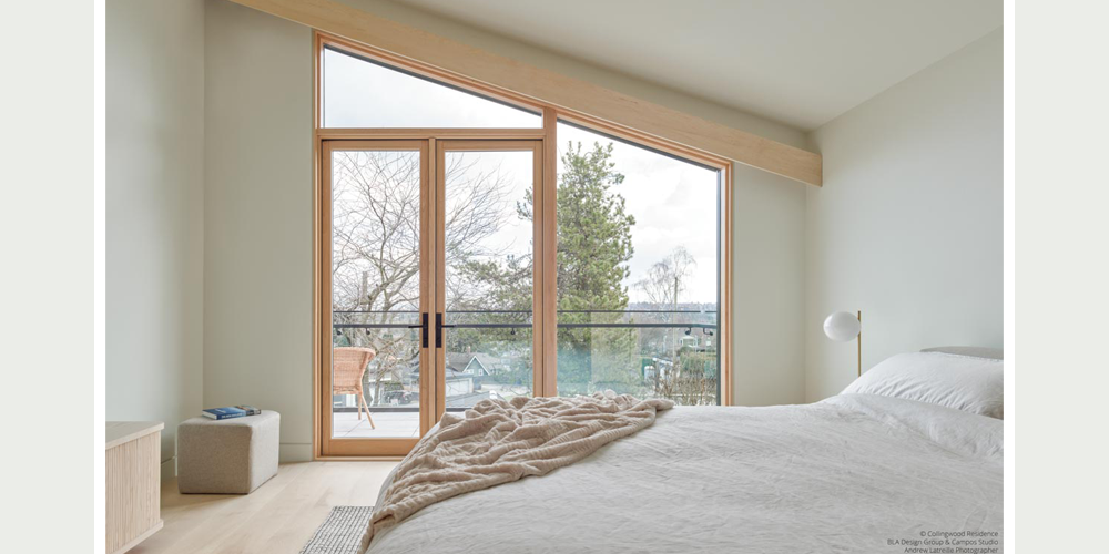 AJ306 natural wood window