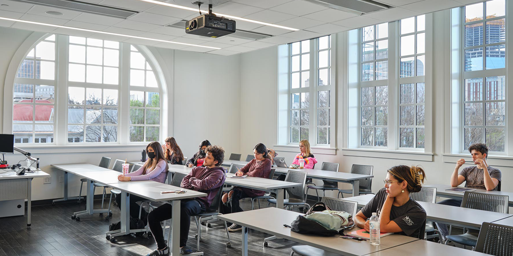 Ultra Series radius picture double hung and picture double hung windows