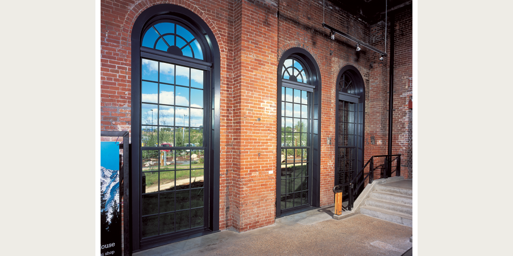 Black K-Kron exterior finish Divided lites