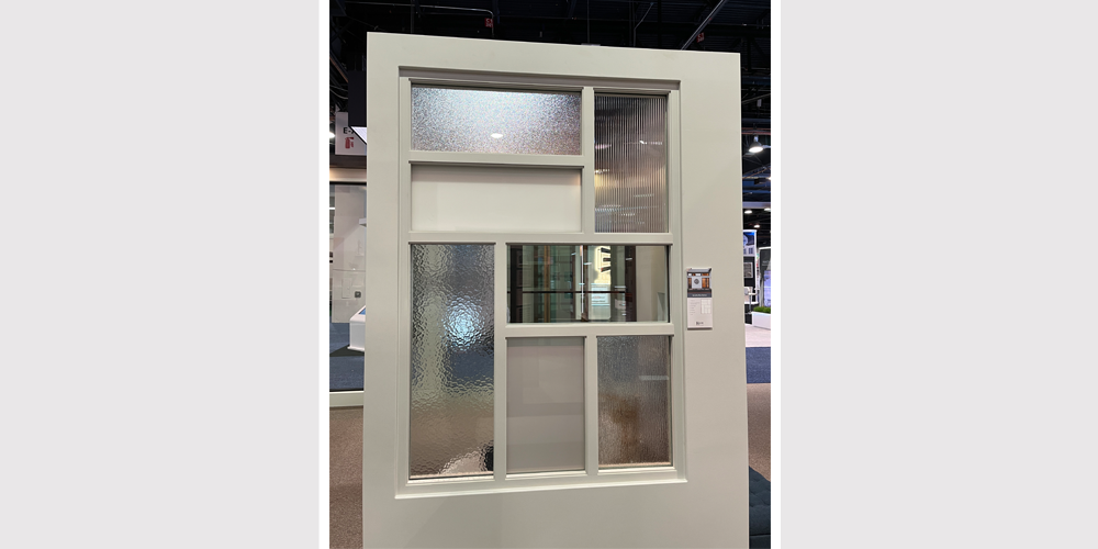 A white door with glass panelsAI-generated content may be incorrect.