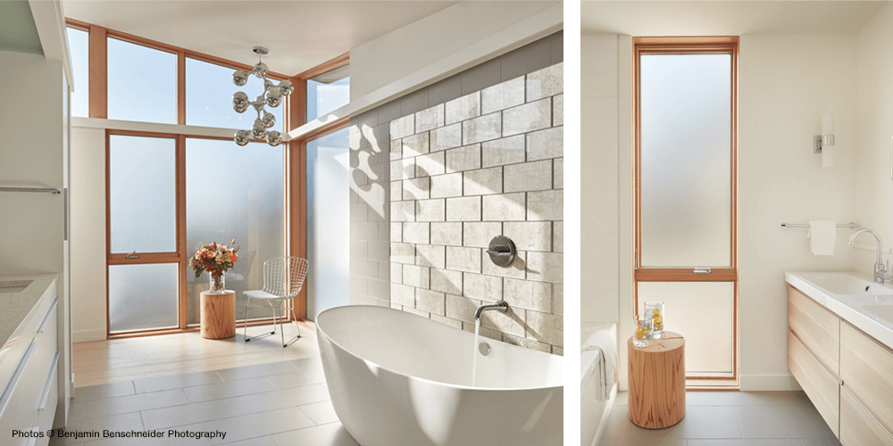 VistaLuxe WD LINE geometric direct sets and Ultra Series TerraSpan lift & slide doors