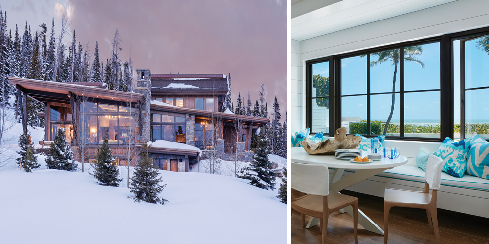 VistaLuxe WD LINE rectangular and trapezoidal direct sets