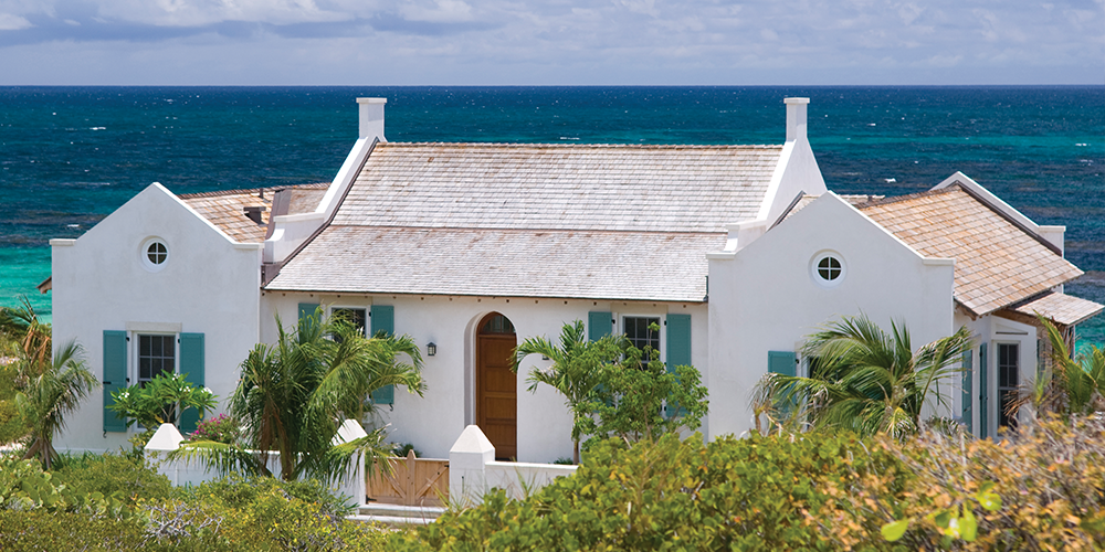 island view home with crank out casement windows